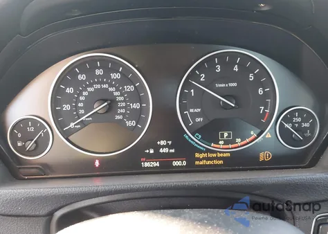 2015 BMW 328I from USA, damaged, VIN WBA3C1C50FP851715